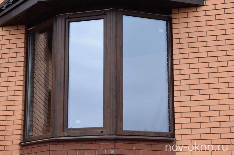 Остекление дома энергоэффективными окнами KBE 70